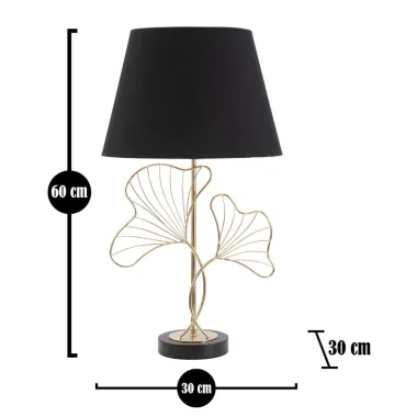 LAMPA STOŁOWA LEAVES 30X60 cm